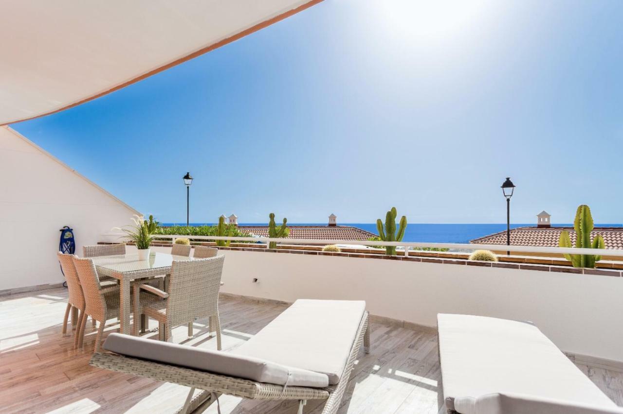 1713 Sunset Ocean View, Terrace,Heated Pool Apartment Costa Adeje  Exterior photo